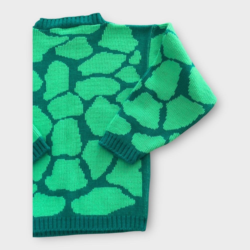 Vintage Teenage Mutant Ninja Turtles Sweater 90s Raphael J.J. Poole Youth size 6 - Picture 7 of 10